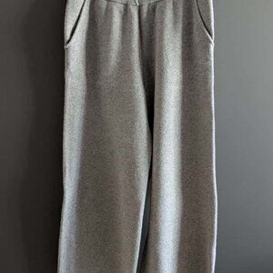 Massimo Dutti Knit Culottes Grey Color Size M